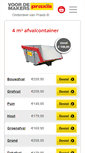 Mobile Screenshot of praxis-kluscontainer.nl